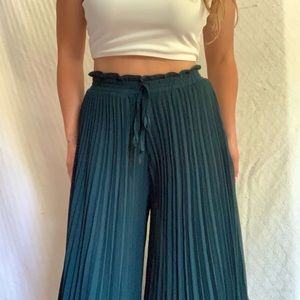 Emerald She&Sky Wide Leg Pants